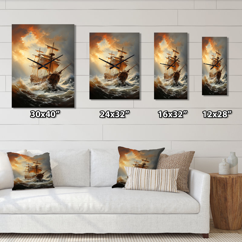 Horloge murale bateau Majestic, Petit