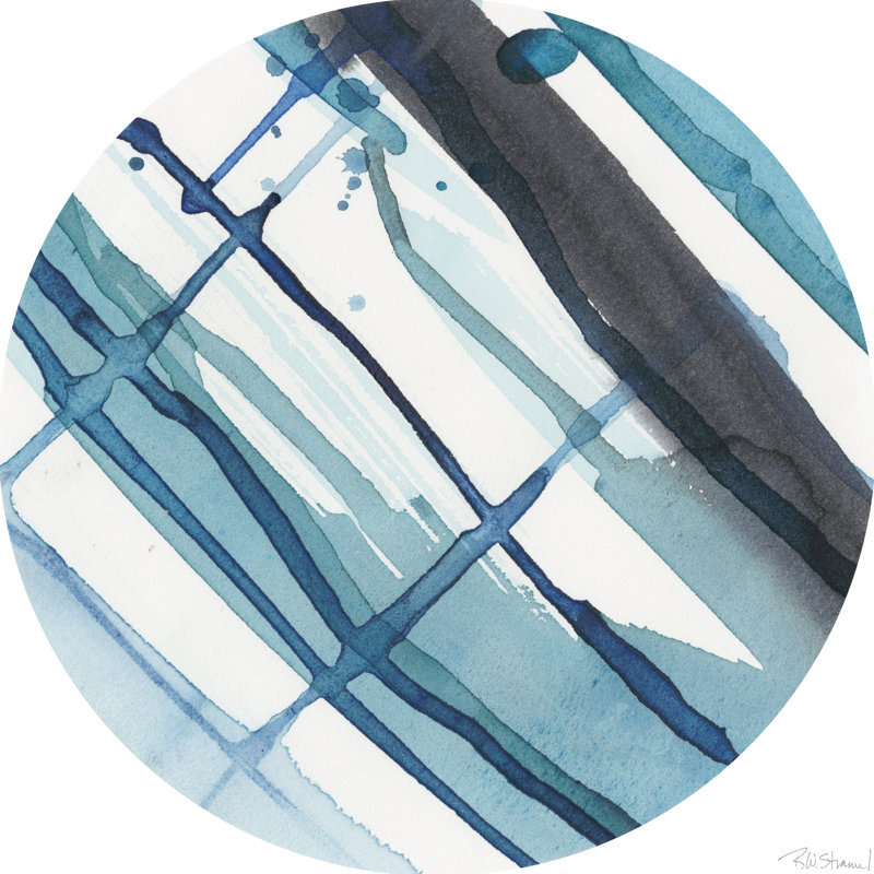 Geo Logic III - Wrapped Canvas Print, 91cm H x 91cm W