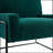 Lopardo Waiting Room Chair with Metal Frame-1640352614