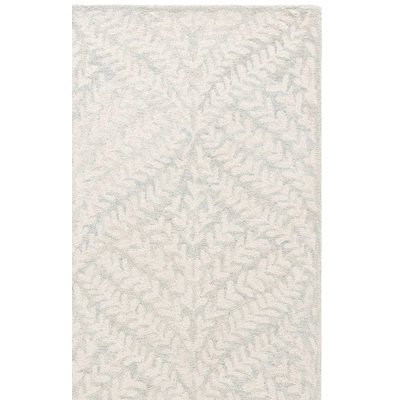 Martha Stewart 3552 Hand Tufted 80% Wool; 20% Cotton Damask Rug