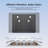 VIKIO 30" 600 CFM Ducted Wall Mount Range Hood in Stainless Steel with LED Lights, Baffle Filter and Gesture control-119304343