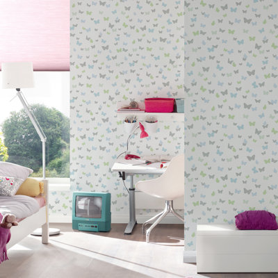 Pomodoro 10.05m x 53cm Textured Glitter Finish Wallpaper Roll