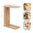 Thaxter Mango Wood C-Table for Use as TV Tray Table