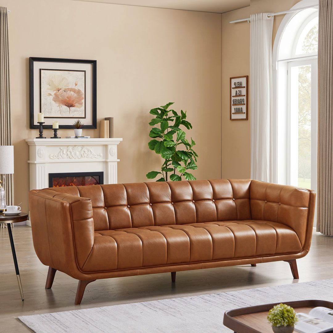 Campagne 85.8'' Upholstered Sofa Wade Logan®