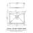 Drop In Topmount Single Bowl Kitchen Sink Basin