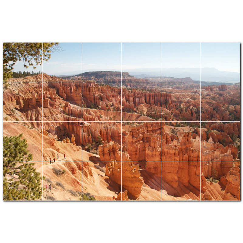 6'' x 6'' Satin Ceramic Decorative Mural