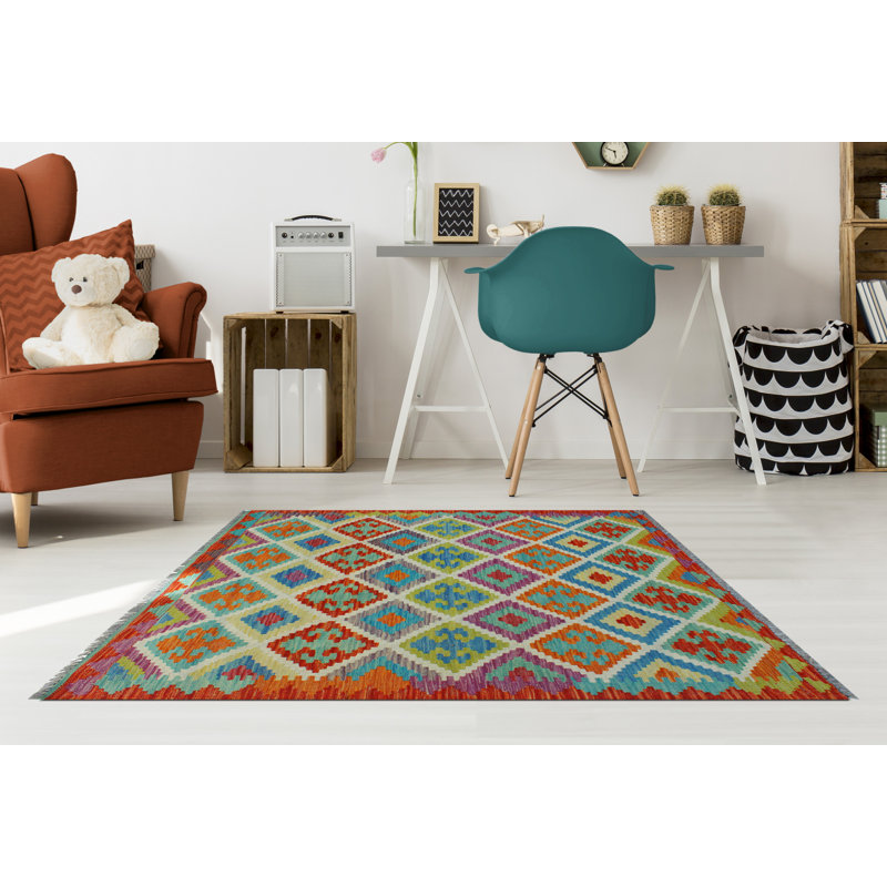 Flatweave Marlie Red Rug