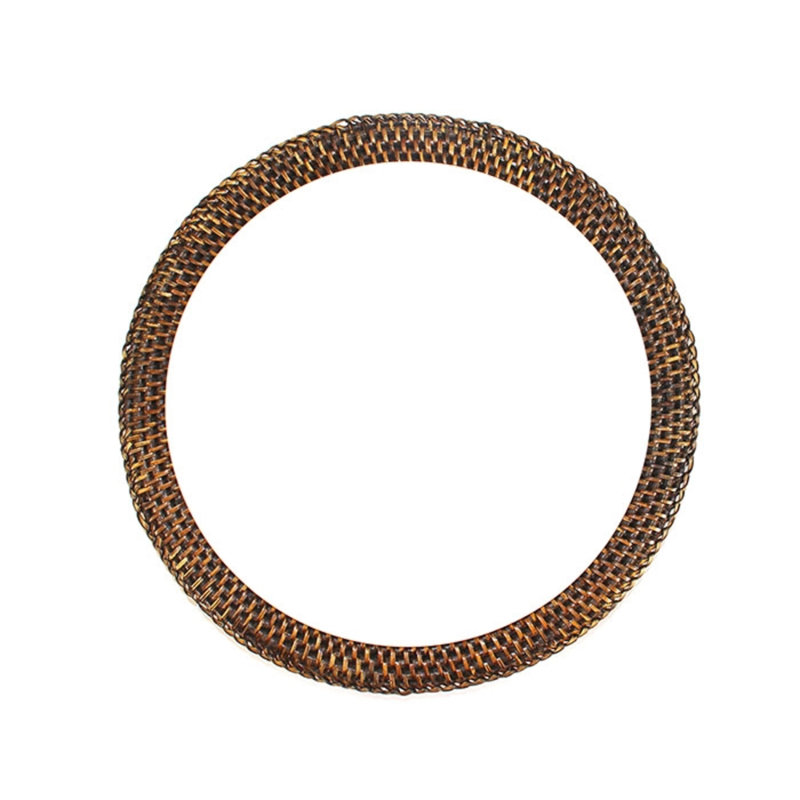 Jute/Rattan Charger, Antique Brown