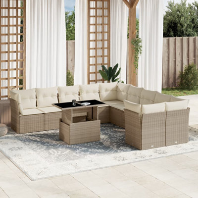 Ensemble de canapé de jardin Vidaxl