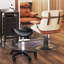 Tabouret à roulettes noir, hauteur réglable, similicuir ergonomique pour un environnement relaxant dans un spa, un salon, un massage, un siège à hauteur de bureau, un bureau pivotant à 360 °,