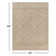 Tapis oriental kaki Bronwyn