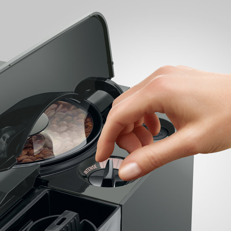 C9 Coffee And Espresso Machine, Dark Inox