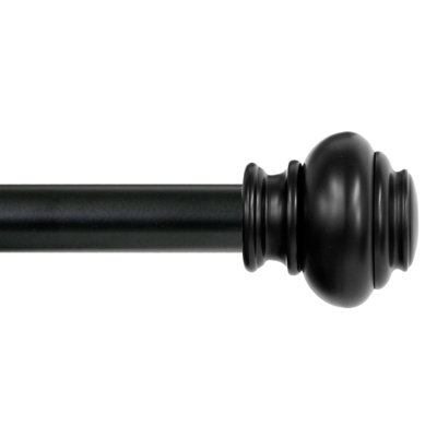 Parnell Steel Adjustable Single Curtain Rod