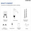 EVERSTEIN Basin Mixer Tap with Pop-Up Waste-134002817