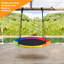 Freeport Park Jorah Fabric Web / Saucer Swing Swing Seat with Chains