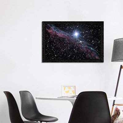 Veil Nebula by NASA - Wrapped Canvas Print