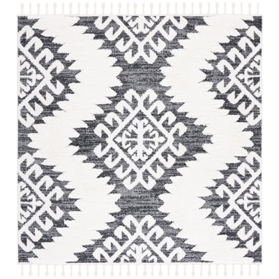 Tapis performance à poils longs style marocain