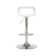 Vahig Swivel Adjustable Height Counter Stool with Metal Frame