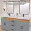 72 po X P 22 po Dessus de meuble-lavabo rectangulaire en pierre D