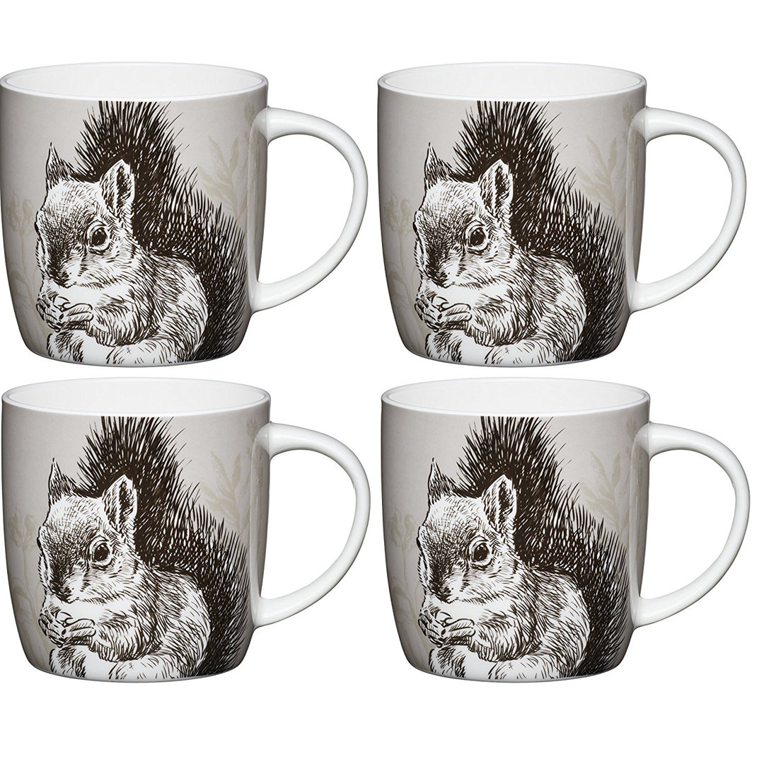 Squirrel Bone China Mug