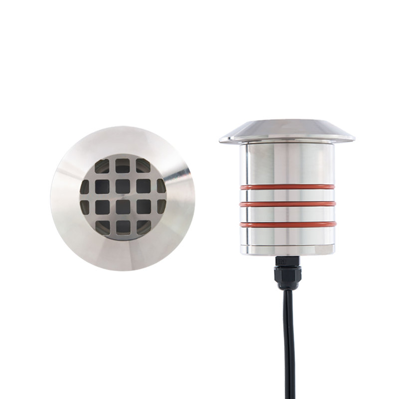LED Well Light, 2700K, Stainless Steel