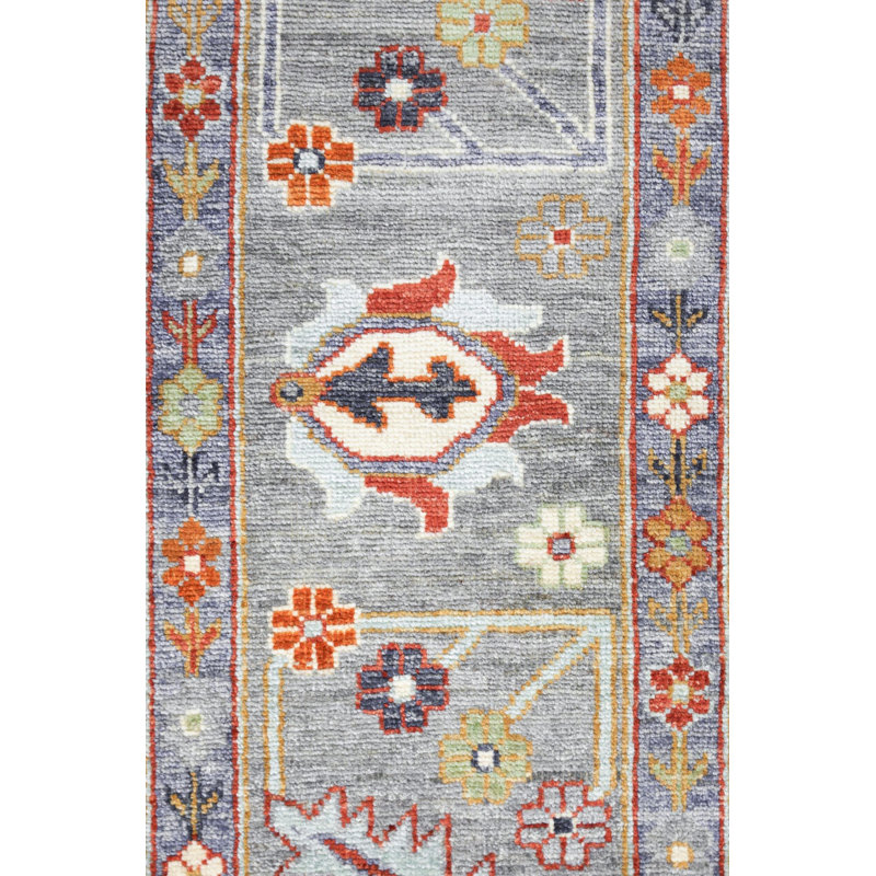 Oushak Rugs One-of-a-Kind Rectangle 9'3" x 11'11" Area Rug