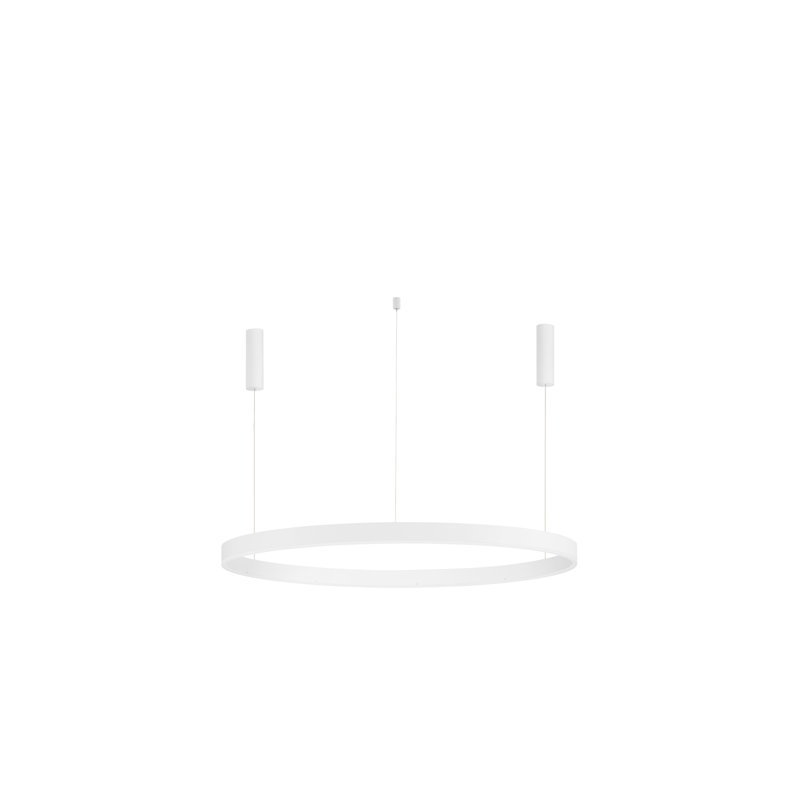1 - Light White LED Cylinder Pendant