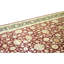 Hand Knotted Area Rug in Red And Black