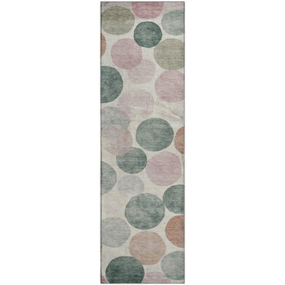 Premium Machine Washable Jakiyra AMF1898 Geometric Rug