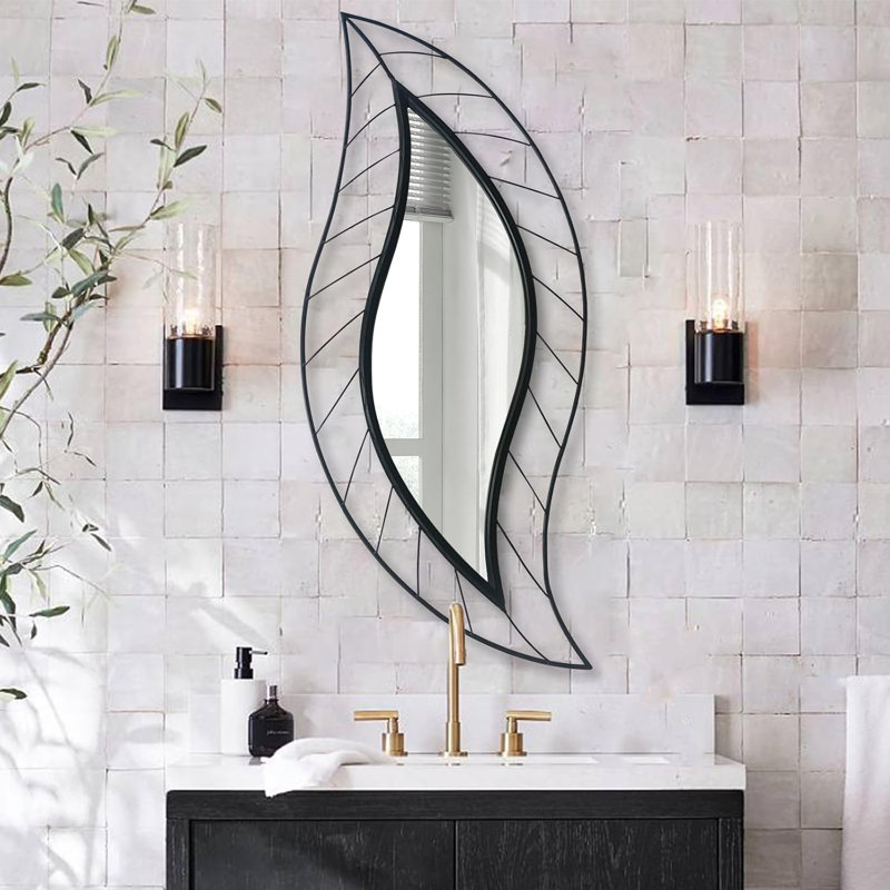 Leaf Design Metal Frame