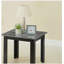 3 pièces table basse rectangulaire de style traditionnel table de bout carrée pieds en bois surface noire dessus en marbre meubles en bois surface grise-944019673