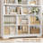 76.1''H 6-Tier Standard Bookcase, Cube Bookcase-2084150547
