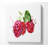 Raspberry Trio - Wrapped Canvas Print-1185819833