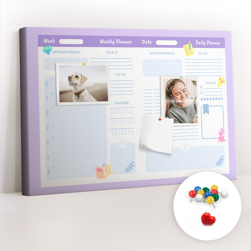 Anjalina Cork Corkboard / Bulletin Board