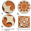 Carreaux marocains en tons de terre I - reproduction sur toile-1254931420-1254931422
