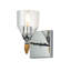 Fun Finial 1 Light Wall Sconce In Chrome-470369274