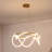 Shiana Contemporary Minimalist 360 Adjustable Silicone Neon Rope Dimmable Integrated Chandelier-2079587926-2061349744
