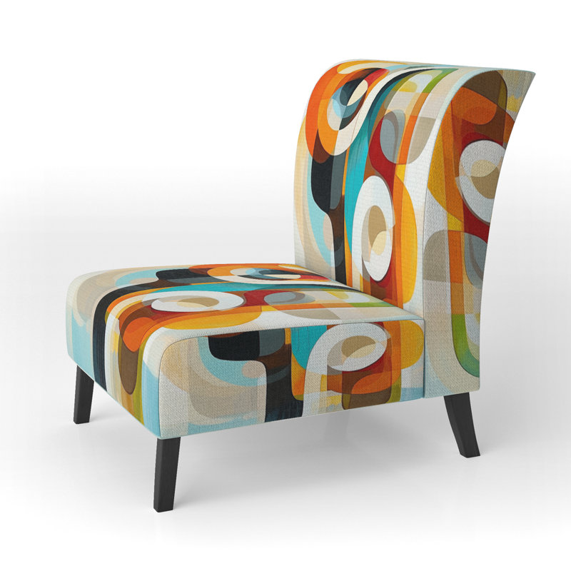 Fauteuil de chambre Abstract I, Slipper Armless