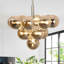Lustre 23,62 "Spoutnik 13 boule de verre-647087766-647087764