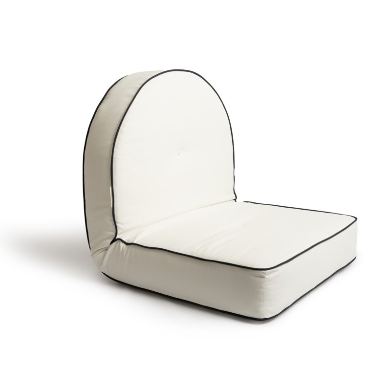 Coussin inclinable Rivie, Blanc