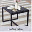 Ensemble de meubles de patio 3 pièces en rotin avec table basse, sièges d'extérieur pour porche, balcon et jardin-997485074-997485075