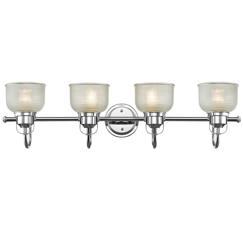 Éclairage pour meuble-lavabo 4 lumières industrial Durrant