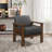 Bertolt 29.5'' W Upholstered Chair Accent Chair Modern Arm Chair Reading Chair Living Room Chair-1838468329