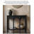 French Vintage Oak Console Table