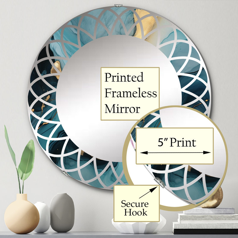 Miroir mural Zianny, 24 po x 24 po
