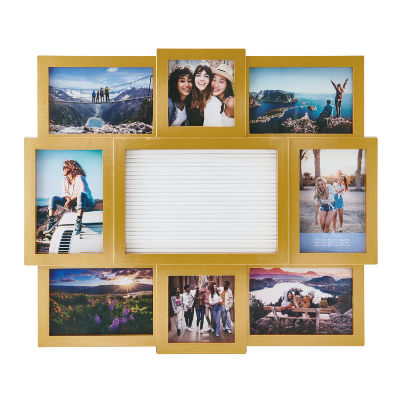 Melannco 9 Opening Photo Collage Frame