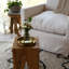 Tabouret d'appoint en bois massif