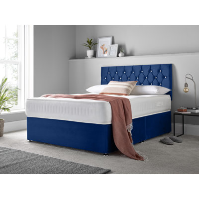Maebel Upholstered Bed with Mattress