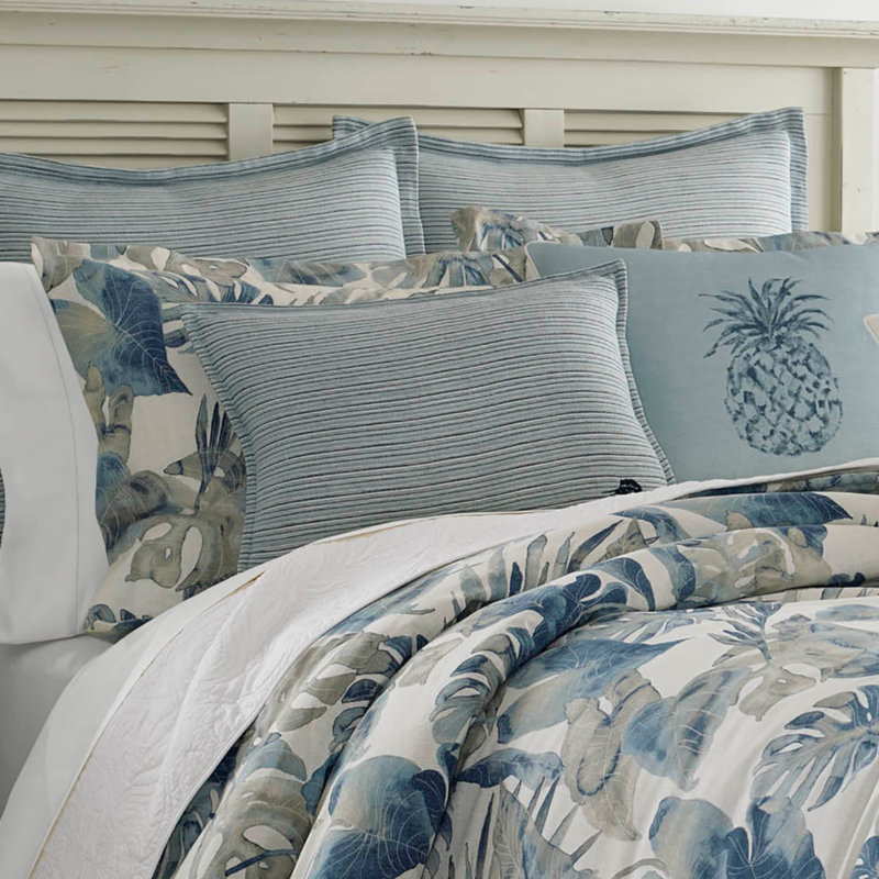 Tommy Bahama Home Tommy Bahama Raw Coast Blue Cotton Comforter Set