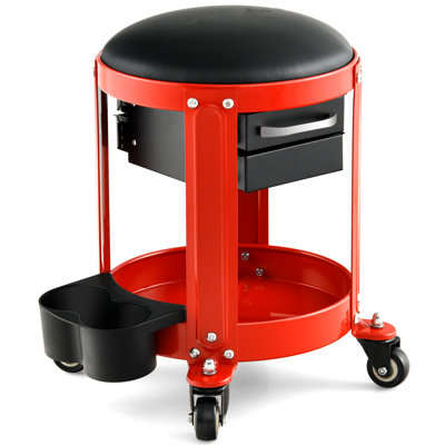 Ergonomic Stool with Footrest